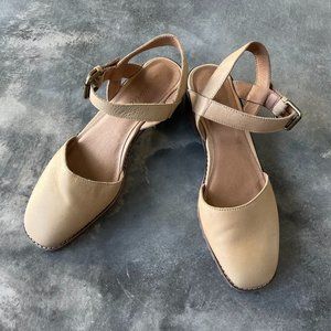 Madewell Claudie Lugsole Mary Jane in Color Earthen Sand Women's Size 8.5